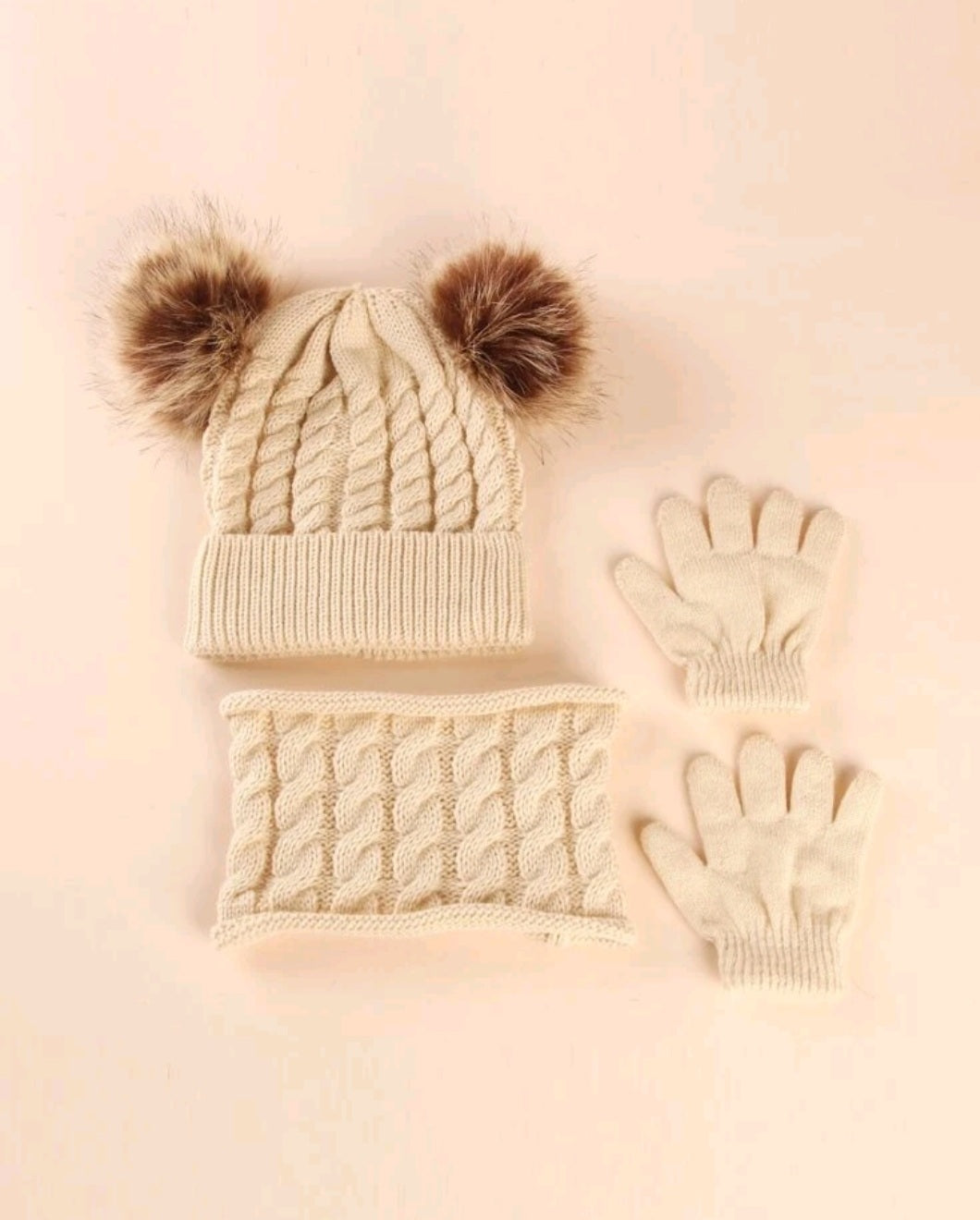 Baby scarf 2024 and gloves