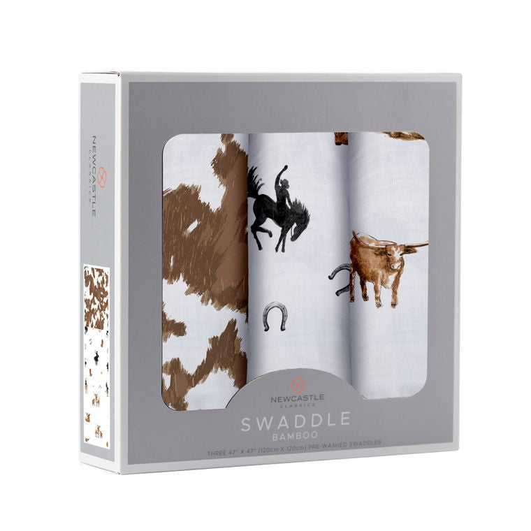 On The Range Swaddle 3 Pack